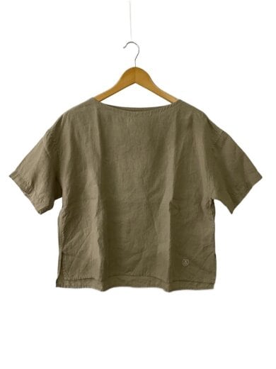 商品画像：Tシャツ/FREE/リネン/KHK/無地// 1