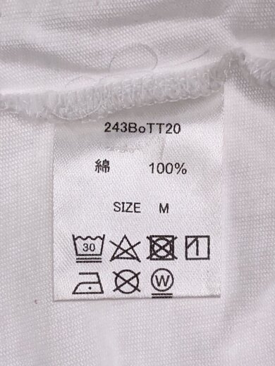 商品画像：長袖Tシャツ/M/コットン/243Bott20 4