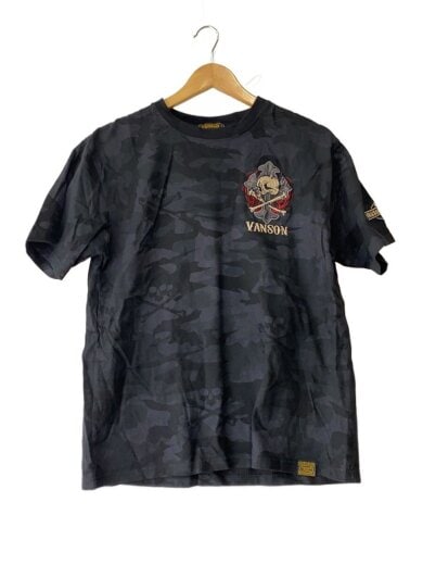 商品画像：Tシャツ/L/シルク/BLK/無地// 1