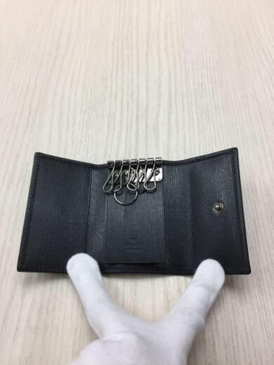 画像：GUCCIキーケース/フェイクレザー/BLK3