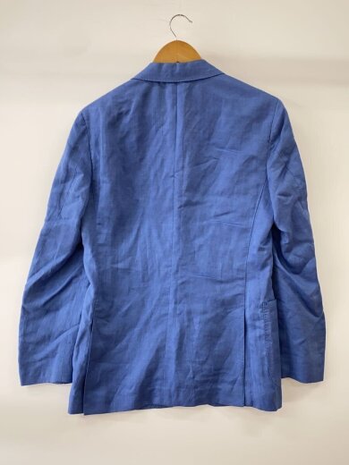 商品画像：テーラードジャケット/M/リネン/BLU/無地/D1E81-111-22 2