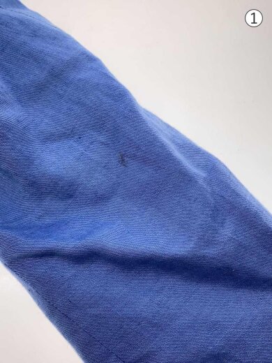 商品画像：テーラードジャケット/M/リネン/BLU/無地/D1E81-111-22 6