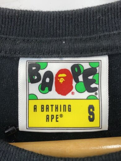 商品画像：Tシャツ/S/コットン/BLK/プリント/001TEK801021M 3