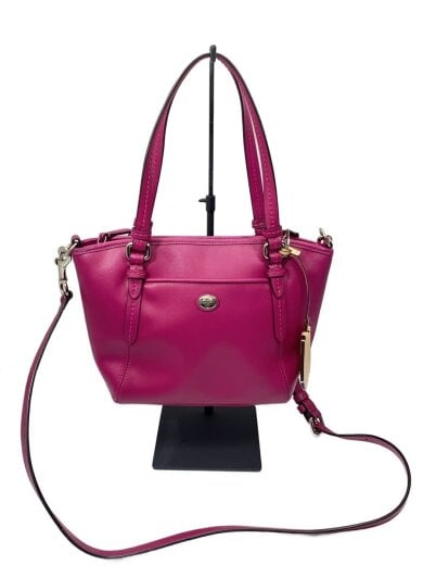 商品画像：ショルダーバッグ/レザー/PNK/F1381-26029 1