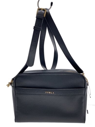 商品画像：ショルダーバッグ/レザー/BLK 1