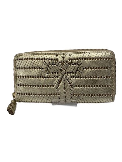 商品画像：長財布/レザー/BEG/無地/レディース 1