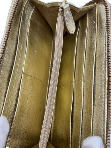 商品画像：長財布/レザー/BEG/無地/レディース 4