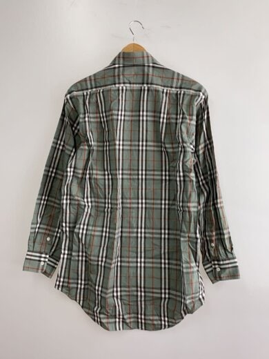 商品画像：長袖シャツ/--/コットン/GRN/チェック 2