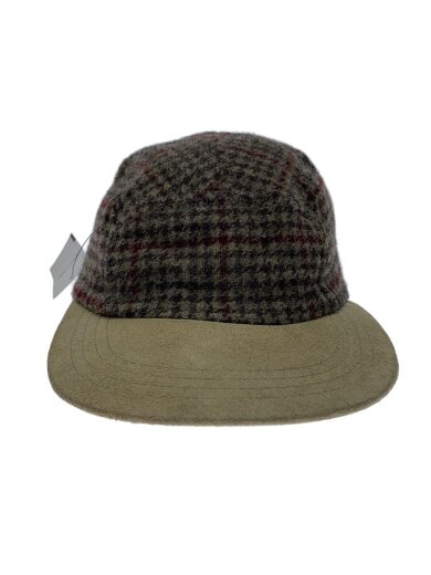 商品画像：キャップ/FREE/ウール/BRW/チェック/メンズ/fl-c-jct 1