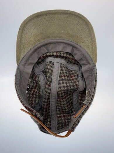 商品画像：キャップ/FREE/ウール/BRW/チェック/メンズ/fl-c-jct 4