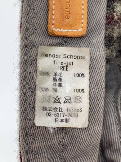 商品画像：キャップ/FREE/ウール/BRW/チェック/メンズ/fl-c-jct 6