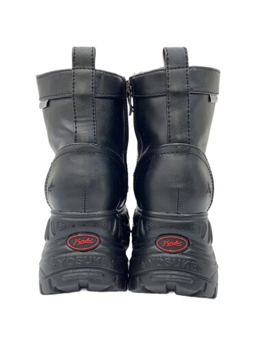 商品画像：ハイカットスニーカー/23.5cm/BLK/レザー/4460013 6