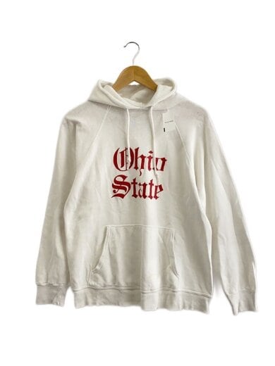 商品画像：フロント汚れ有/80s/OHIO STATES/パーカー/M/コットン/WHT 1
