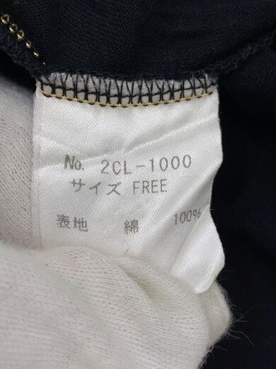 商品画像：長袖カットソー/FREE/コットン/BLK/2CL-1000 4