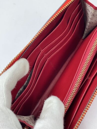 商品画像：Eyes/長財布/レザー/RED/無地/レディース// 7