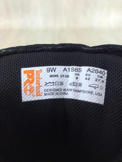 画像：N.HOOLYWOOD × Timberlandエヌハリウッド/ティンバーランドプロコラボレーション/ブーツ/27cm/BLK/レザー/アウトドア5