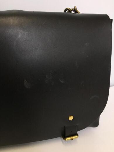 画像：HERZ3WAY/ナレッジバッグ/Knowledge Bag/ショルダーバッグ/レザー/BLK/無地7