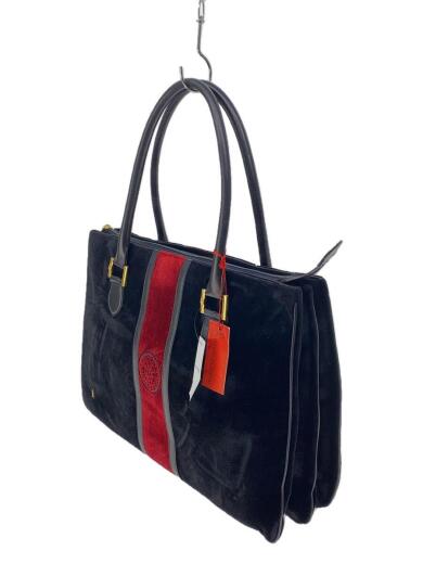 画像：Roberta di Camerinoトートバッグ/ベロア/ブラック/オールド/メリディアーナ/シルクベルベット/タグ付き2