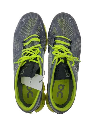 画像：OnCLOUD X/ローカットスニーカー/42/グレー/イエロー/黄色/靴/メンズ/メッシュ/トレーニング3