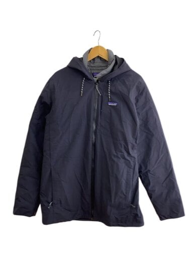 画像：patagoniaインナー付き/ナイロンジャケット/M/ナイロン/NVY/無地/20765fa221