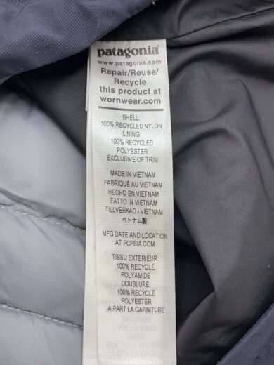 画像：patagoniaインナー付き/ナイロンジャケット/M/ナイロン/NVY/無地/20765fa224