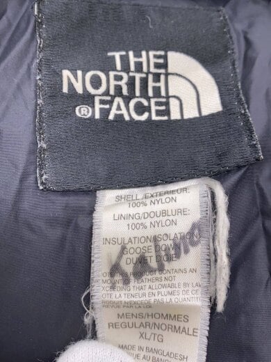 画像：THE NORTH FACE90s/ヌプシ700/US規格品/ダウンジャケット/XL/ナイロン/BLK/無地//3