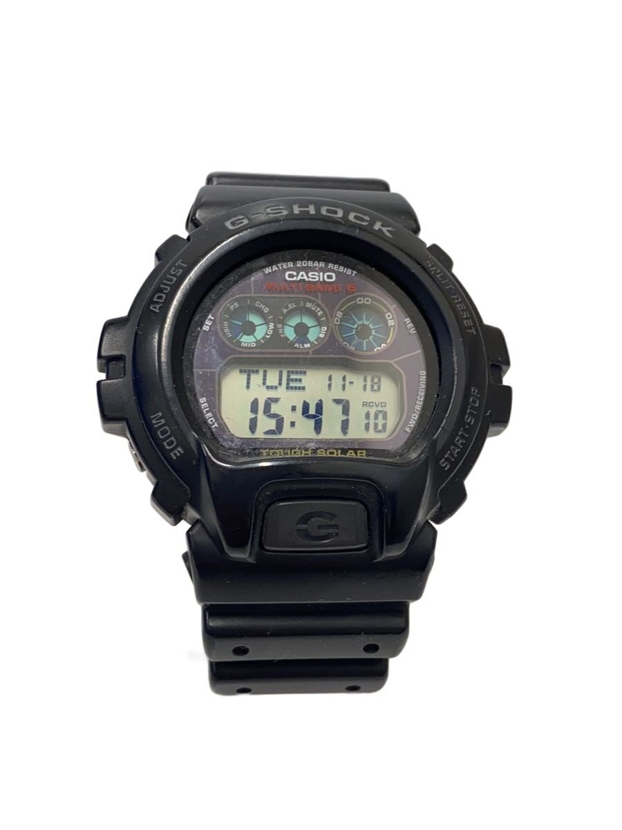 CASIO / クォーツ腕時計/アナログ/--/BLK/BLK/GW-6900