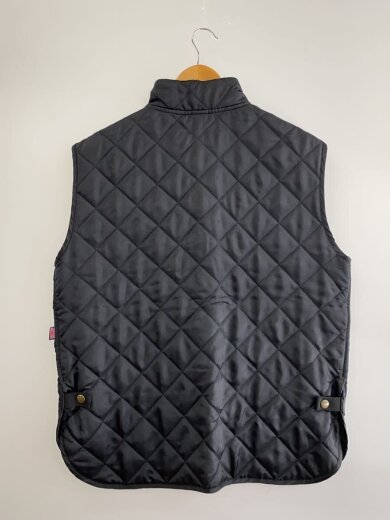 商品画像：キルティングベスト/M/ポリエステル/BLK/無地// 2