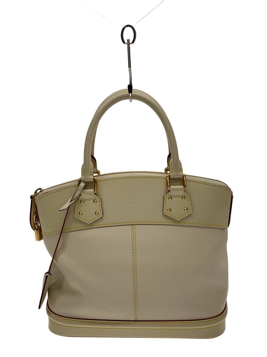 LOUIS VUITTON / ロックイットGM_スハリ/レザー/WHT/無地