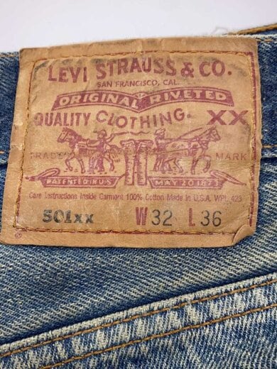 商品画像：501xx/USA製/ローズプリント/ボトム/32/デニム/IDG/524 0495 4