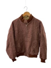 リバーシブル/スイングトップ/ジャケット/38/ウール/KHK