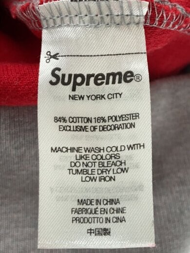 商品画像：INSIDE OUT BOX LOGO HOODED SWEATSHIRTパーカー/M/コットン/GRY/無地 5