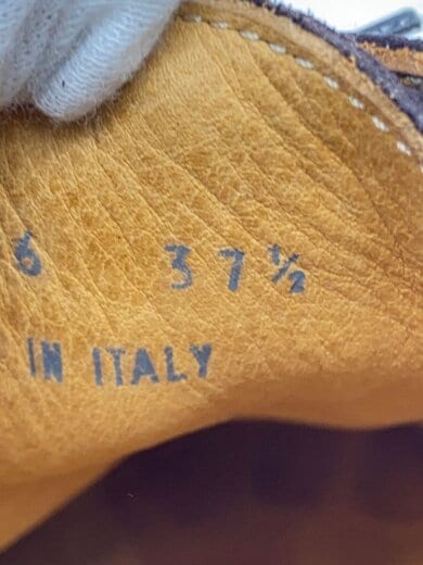 商品画像：チロリアンドレスシューズ/37.5/BRW/スウェード/9406// 5