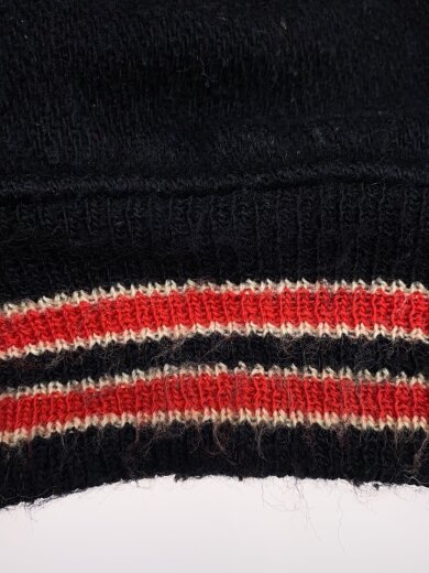 画像：その他ブランド80S-90S/スタジャン/--/ウール/BLK/無地//6