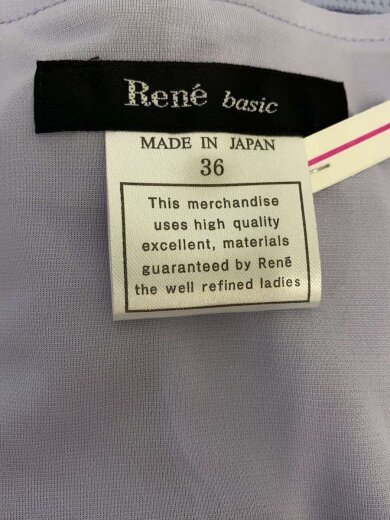 商品画像：7分袖ワンピース/36/ポリエステル/BLU/無地/5827010 3