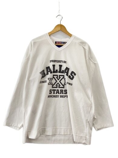 商品画像：90s/カナダ製/ユニフォーム/アイスホッケー/Tシャツ/XXL/コットン/WHT/無地// 1