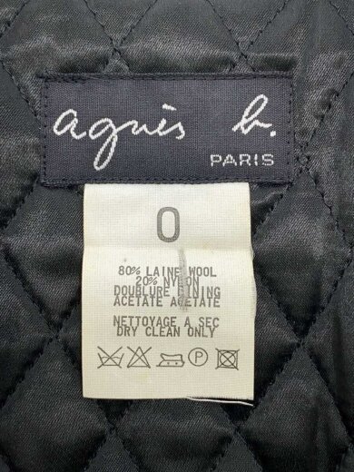 画像：agnes b.コート/0/ウール/BLK//3