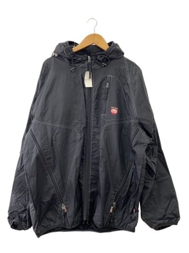 商品画像：90s/ナイロンジャケット/XXL/ナイロン/BLK/無地 1