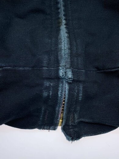 商品画像：ジッパープル欠品/USA製/ジャケット/3L/コットン/BLK/無地 8