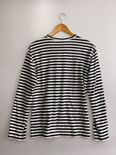 商品画像：長袖Tシャツ/L/--/WHT/ボーダー/AX-T164 2