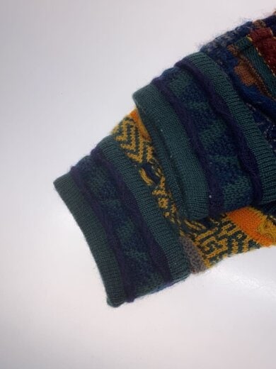 商品画像：マルチカラー3Dニット/ニット・セーター(厚手)/SS/ウール/マルチカラー 4