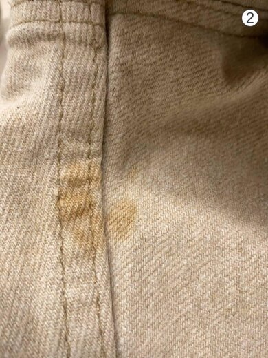 商品画像：90s/デカパッチXL/コットン/BEG/無地/70598-5232/ 6