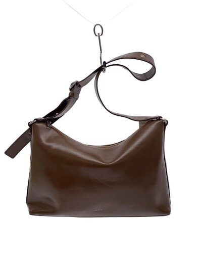 商品画像：ショルダーバッグ/フェイクレザー/BRW/無地// 1