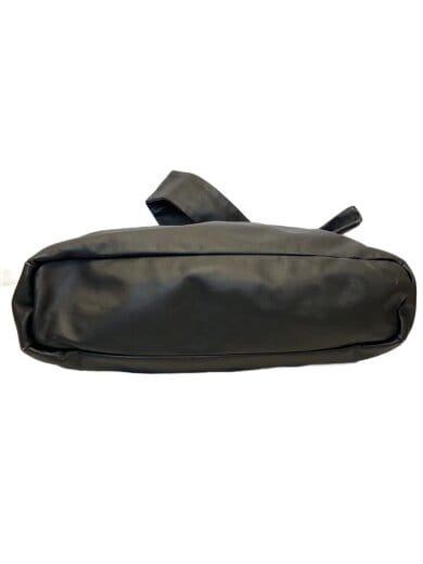 商品画像：leather shoulder bag/ショルダーバッグ/レザー/BLK/無地 4