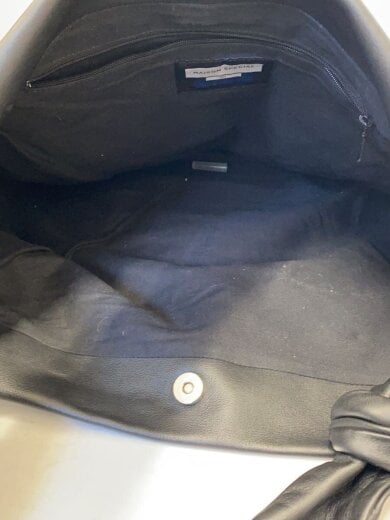 商品画像：leather shoulder bag/ショルダーバッグ/レザー/BLK/無地 6