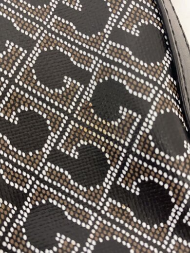 商品画像：トートバッグ/BLK/総柄/角擦れ/ショルダー欠品 8