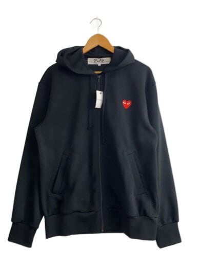 商品画像：ジップパーカー/XL/--/BLK/AZ-T172 1