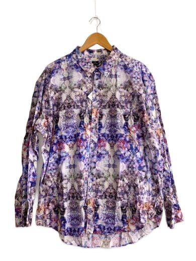 商品画像：水彩ドレスシャツ/長袖シャツ/--/コットン/マルチカラー/総柄/PP-DC-89825 1