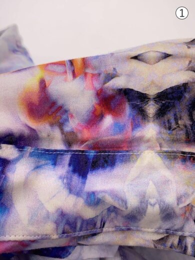 商品画像：水彩ドレスシャツ/長袖シャツ/--/コットン/マルチカラー/総柄/PP-DC-89825 6