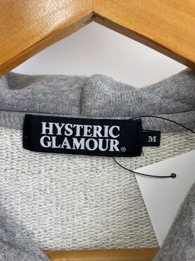 商品画像：ルシファーライジングバックプリント/パーカー/M/コットン/GRY/無地/4CF-1612 3